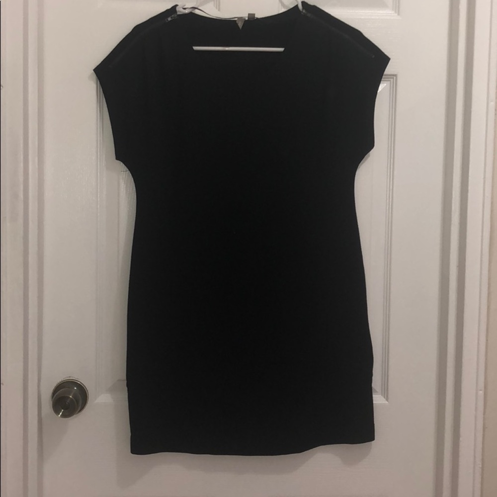 Black maternity dress